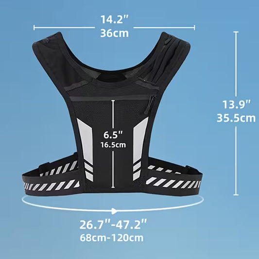 Gilet De Course Léger – Courez en Toute Liberté Et Sécurité !