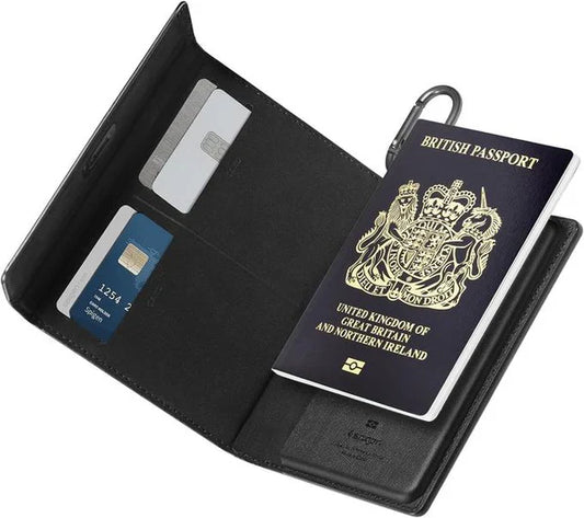 Porte-Passeport de Luxe Multifonction-Matière synthétique