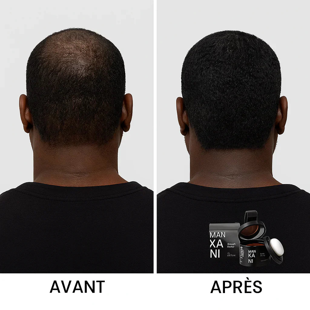 Camouflage Capillaire Professionnel Couleur Noire