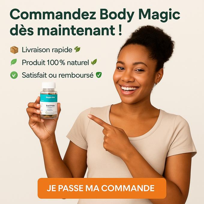 Les capsules de chlorophylle éliminent les odeurs corporelles
