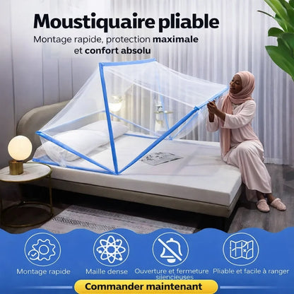 Moustiquaire Portable et Pliable – Confort & Sécurité Toute la Nuit