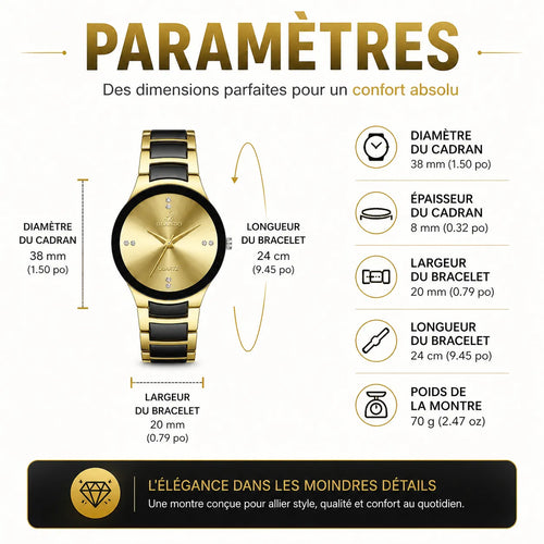 Montre Homme Luxe – Bracelet Acier Inoxydable Élégant | Quartz Précis