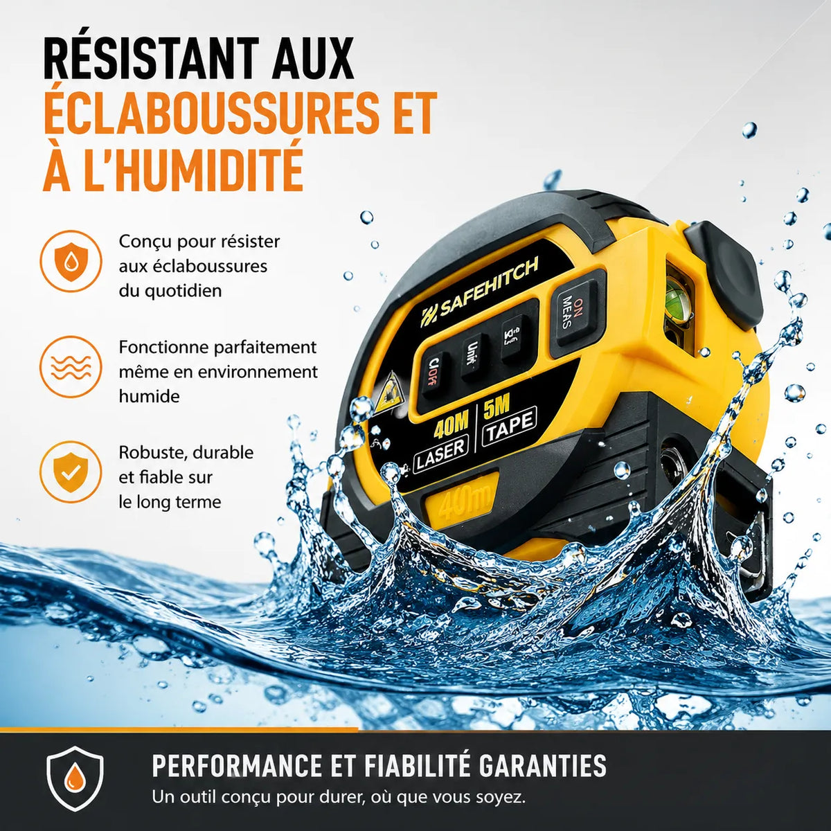 Télémètre Laser Professionnel Multifonction
