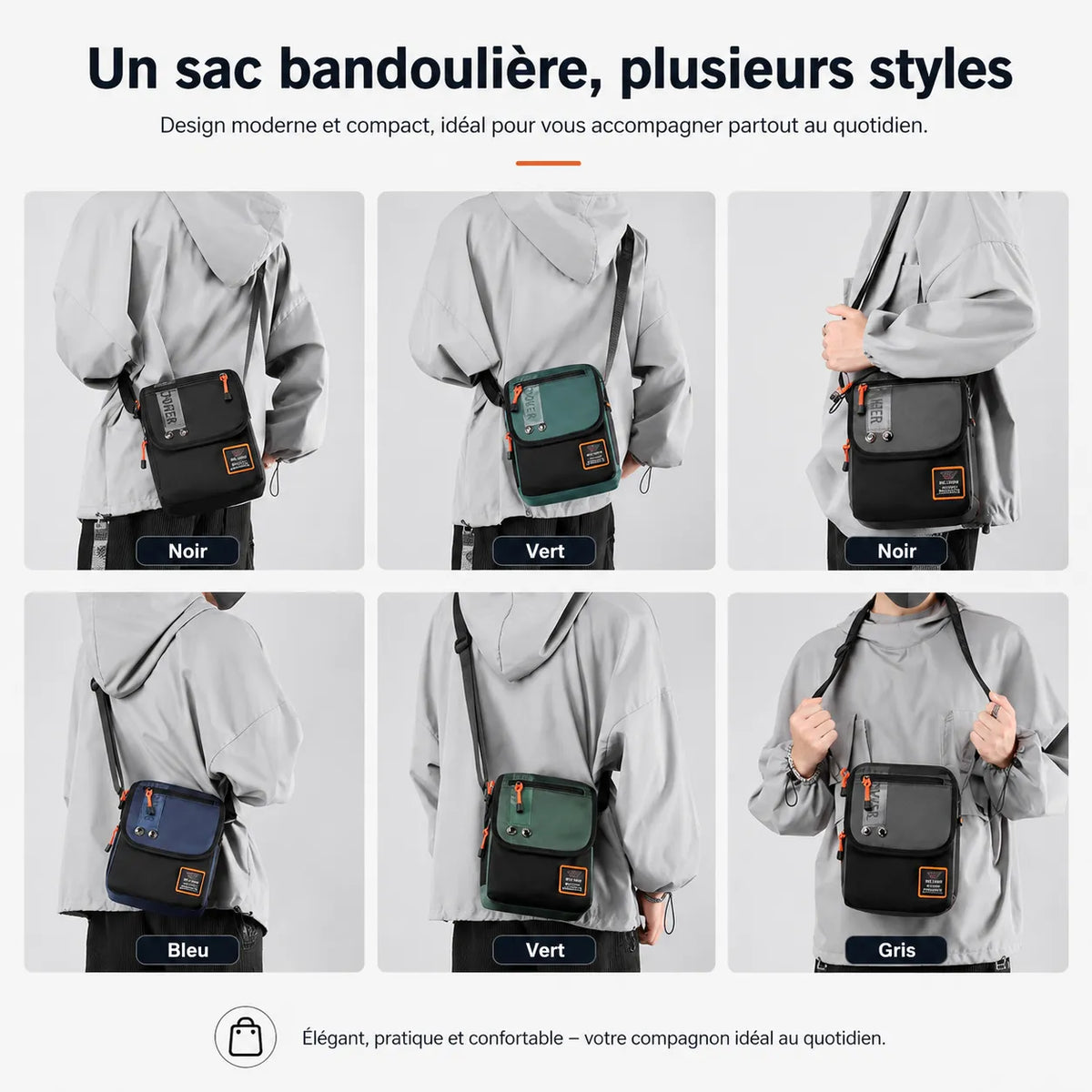Sac À Bandoulière Pour Hommes