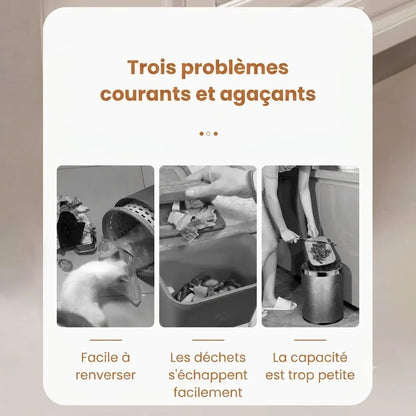 Poubelle Suspendue Pliable 3 en 1 – Grande Capacité & Gain de Place pour Cuisine