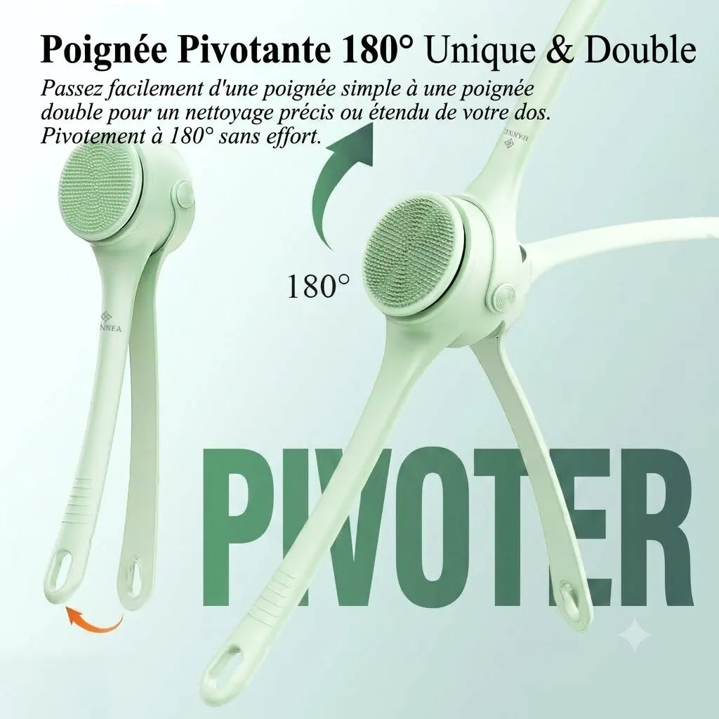 Brosse Électrique de Douche 4 en 1 – Nettoyage Complet