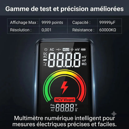 Multimètre Électronique Multifonction pour Mesures Précises