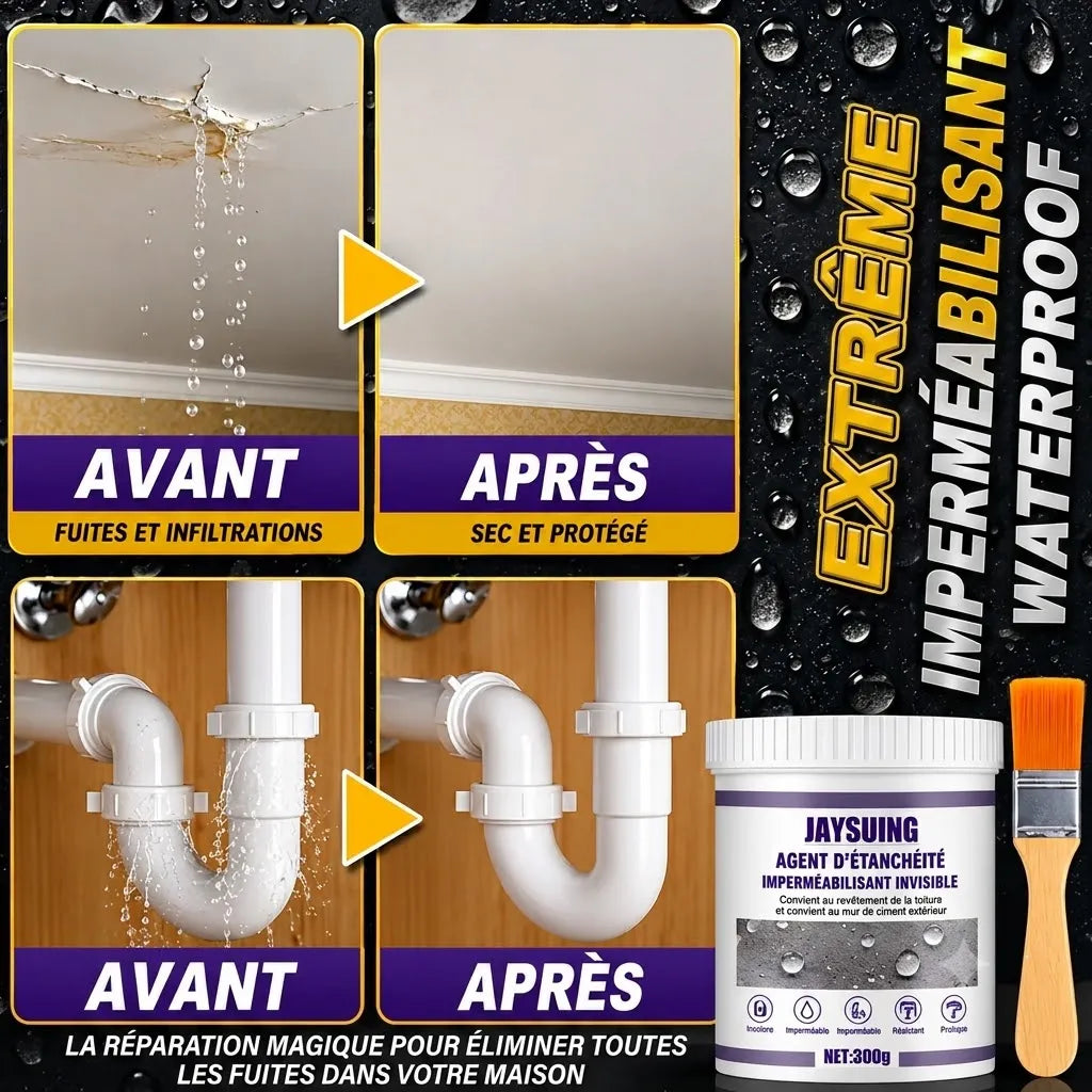 Scellant Magique Imperméable : Stoppez les Infiltrations Instantanément
