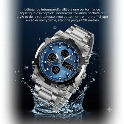 Montre Chronographe Homme Style Business & Sport