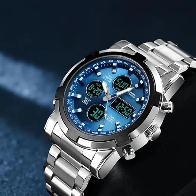 Montre Chronographe Homme Style Business & Sport