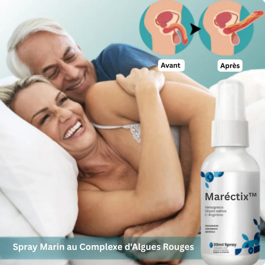 Maréctix™ Spray Marin au Complexe d'Algues Rouges | Obtenez une érection en 43 secondes chrono!