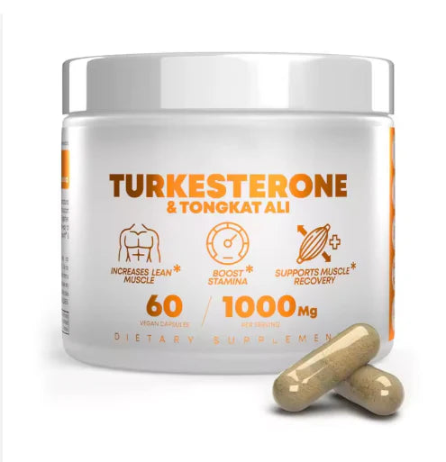 Capsules de testostérone turkestérone tongkat ali - Puissance, Énergie & Croissance Musculaire