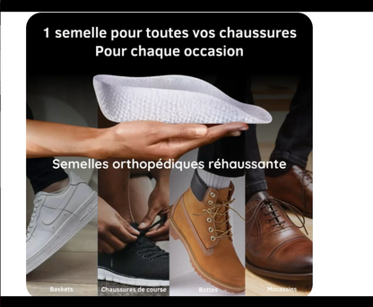 Semelles Orthopédiques Grandissantes FlexStep™