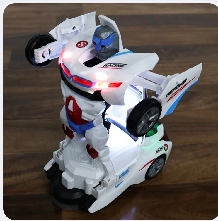 Voiture Robotisée Transformable – Action Et Innovation En Un Seul Jouet
