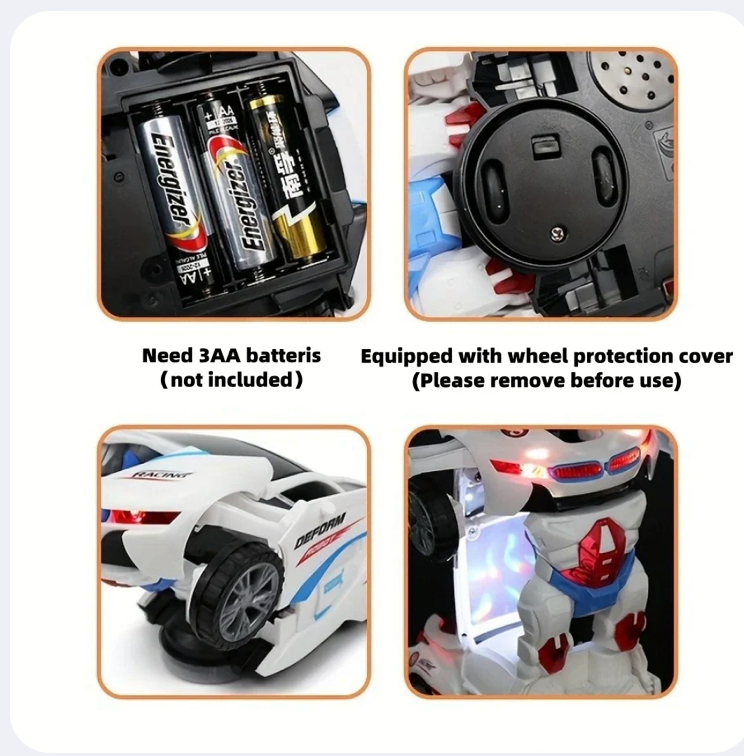 Voiture Robotisée Transformable – Action Et Innovation En Un Seul Jouet