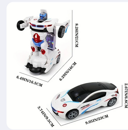 Voiture Robotisée Transformable – Action Et Innovation En Un Seul Jouet