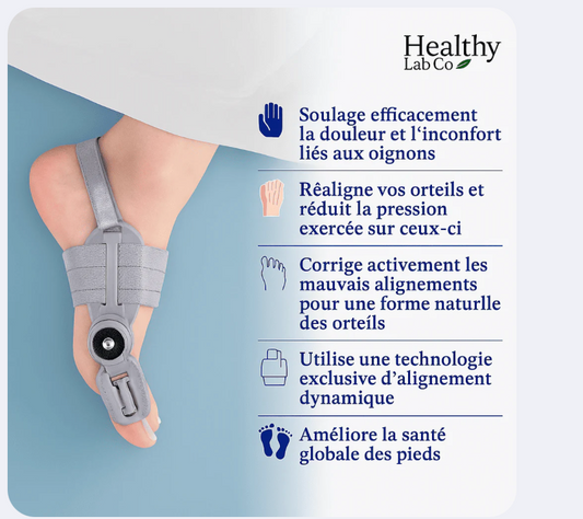 Attelle Correctrice D’Oignon Soulage La Douleur Et Aide À Réaligner Naturellement Vos Pieds Confort & Bien-Être Au Quotidien