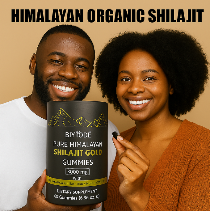 Gummies Shilajit d'Or Himalayen – Energie & Immunité, 60 pcs - ORIGINAL