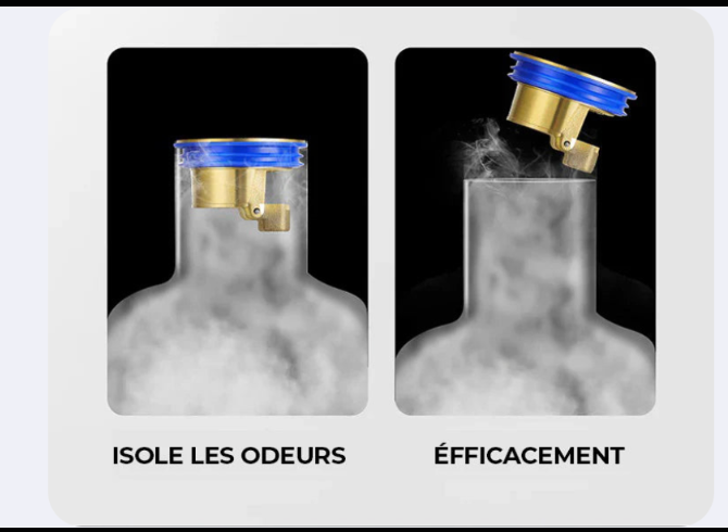 Pack De 2 Bouchons (1 acheté = 1 offert) Anti-Odeur Pour Toilettes, Prévention Des Insectes Et Désodorisation