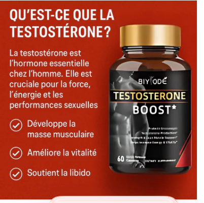 TESTOSTERONE BOOSTER™ | Booster Naturel de Testostérone