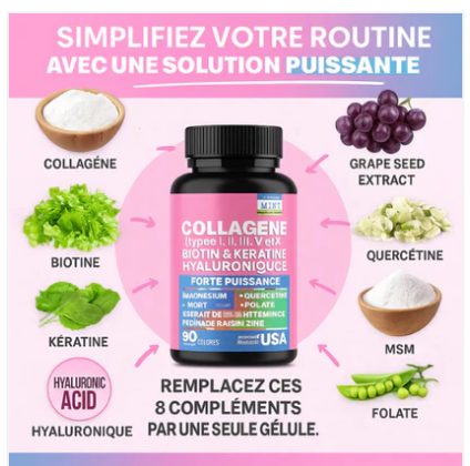 Collagène 14 en 1 pour une beauté naturelle