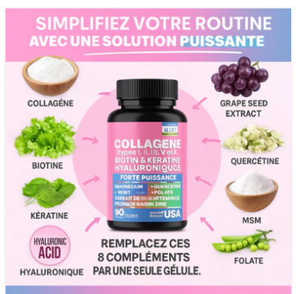 Collagène 14 en 1 pour une beauté naturelle