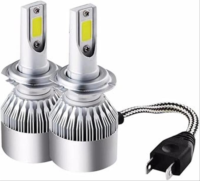 Phares LED Ultra Brillants : Éclairez votre route avec style (2 x phares LED) C6 LED Headlight H7