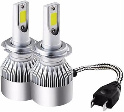 Phares LED Ultra Brillants : Éclairez votre route avec style (2 x phares LED) C6 LED Headlight H7