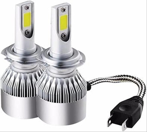 Phares LED Ultra Brillants : Éclairez votre route avec style (2 x phares LED) C6 LED Headlight H7