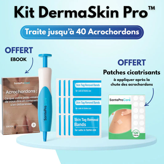 Kit DermaSkin Pro™ – Adieu Les Acrochordons, Résultat Immédiat