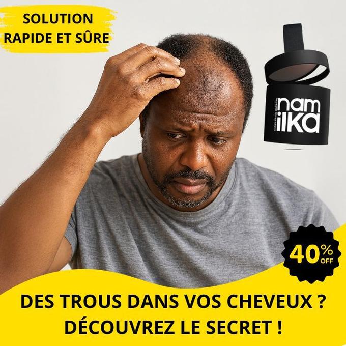 Camouflage Capillaire Professionnel Couleur Noire