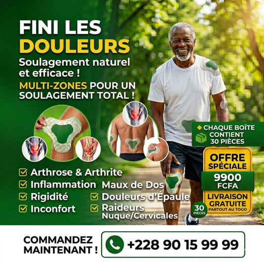 Patch Anti-Douleur Naturel Soulagement Rapide 30 pieces en 1