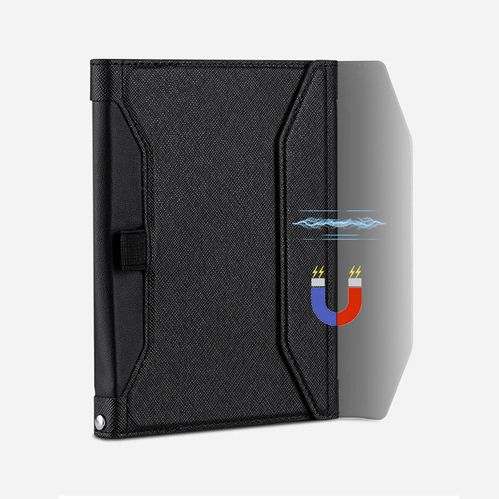 Porte-Passeport de Luxe Multifonction-Matière synthétique