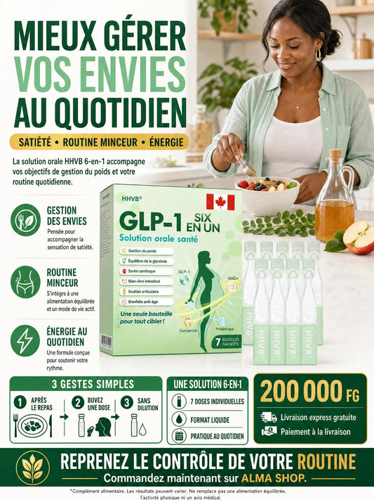 Élixir Minceur & Anti-Sucre GLP-1 | Perdez 5 kg et contrôlez votre glycémie en 7 jours chrono!
