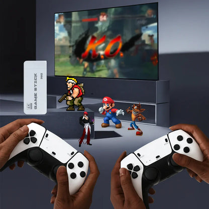 Console Retro Game 4K HDMI avec 20 000 Jeux + 2 Manettes Sans Fil