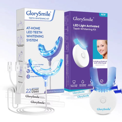 Kit de blanchiment des dents avec lumière LED