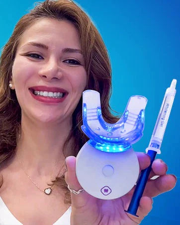 Kit de blanchiment des dents avec lumière LED