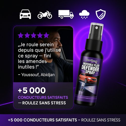 Spray anti-rate transparent