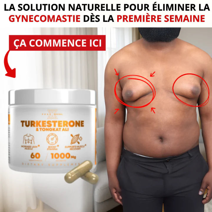 Capsules de testostérone turkestérone tongkat ali - Puissance, Énergie & Croissance Musculaire