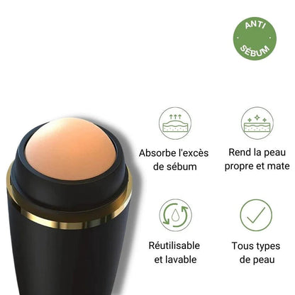 Rouleau Volcanique Anti-Sébum – Résultats en 5 Secondes